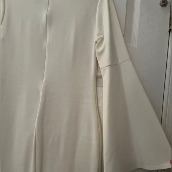 NWT - design lab by Lord & Taylor off white mini dress - Picture 11 of 13